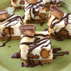 Reese’s Cheesecake Bars