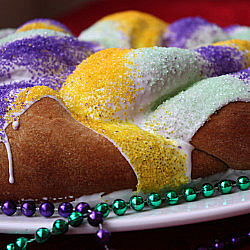 Lemon-Glazed King Cake