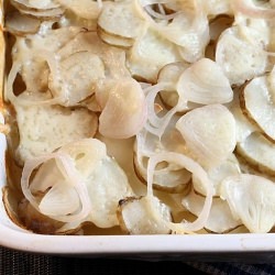 Sunchoke and Potato Gratin