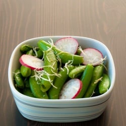 Peas with Horseradish