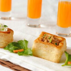 Peanut Butter Vol au Vents