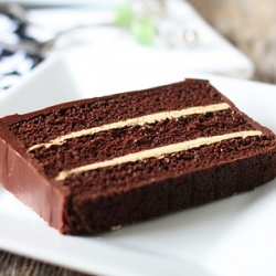 Chocolate Cake w/ Espresso Butter