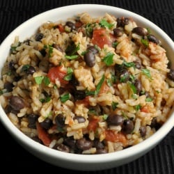 Mexican Tomato Rice and Beans