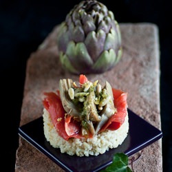 Smoked Salmon and Artichokes