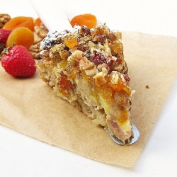 Apple-Strawberry Pie Cake