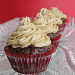 Brownie with Peanut Butter Frosting