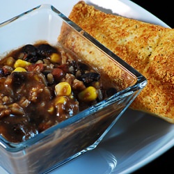 Cajun Black Bean Rice Chowder