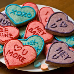 Valentine Heart Cookies