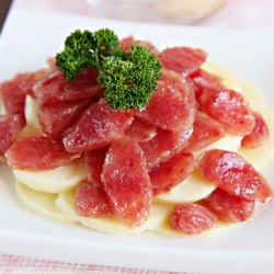 Arrowhead with Chinese Sausage