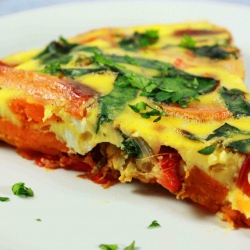 Spanish Tortilla with Sweet Potato