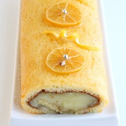 Lactose Free Lemon Roll