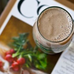 Chocolate Green Monster Smoothie