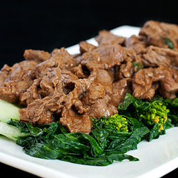 Stir-Fried Beef w Chinese BBQ Sauce