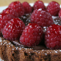 Raspberry Chocolate Tart Recipe
