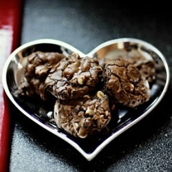 Triple Chocolate Cookies