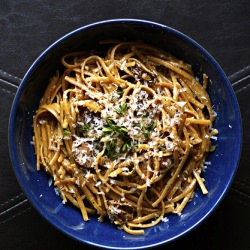 Pasta with a Lemon & Thyme Sauce