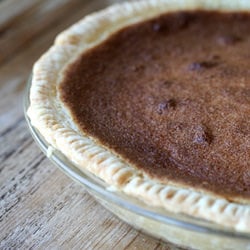 Meyer Lemon Sponge Pie