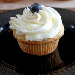 Blueberry Filled Cupcake