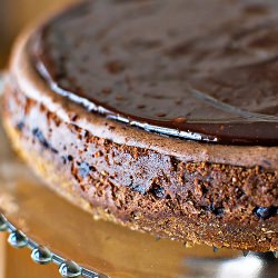 Triple Chocolate Cheesecake