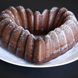 Heart Cinnamon Bundt Cake