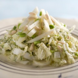 Chinese Cabbage & Fennel Salad