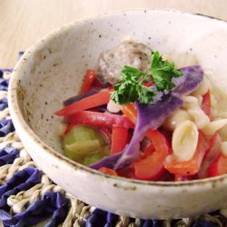 Pasta and Barley Primavera