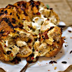Mozzarella Stuffed Bacon Pullaparts