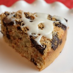 Coconut Cake with Chocolate Chunks