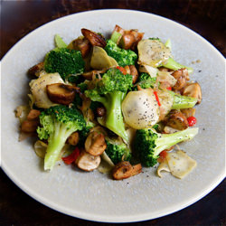 Broccoli and Mushroom Salad Recipe