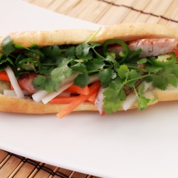 Vietnamese Bánh Mi Sandwich
