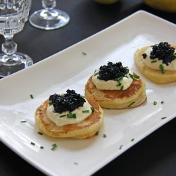 Mini Blinis & Caviar