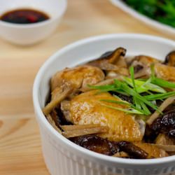 Steamed Chicken Rice