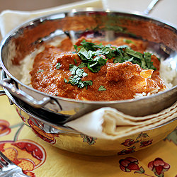 Indian Butter Chicken w/Basmati Rice