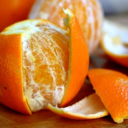Crystallized Orange Strips