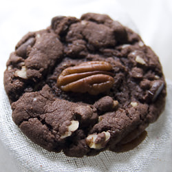 Double Chocolate Nugget Cookies