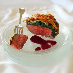 Potato Crusted Filet Mignon