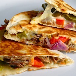 Roast Beef Quesadillas