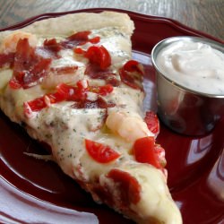 Shrimp & Bacon Ranch Pizza