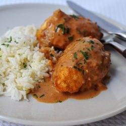 Quenelles of Fish with Nantua Sauce