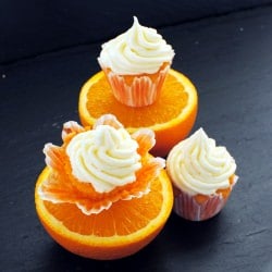 Orange Creamsicle Cupcakes