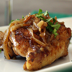 Chicken with Almond Sauce