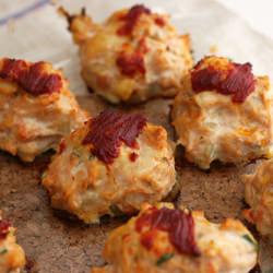 Baked Chicken Meatballs