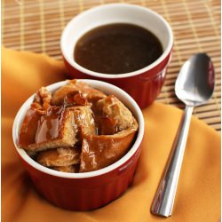 Bread Pudding with Kahlua Sauce