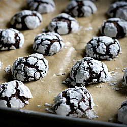 Chocolate Crinkle Cookies