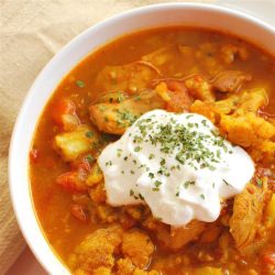 Chicken and Cauliflower Curry