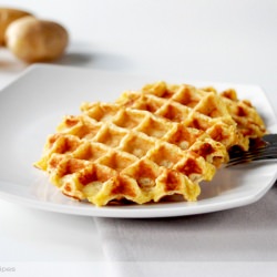 Crunchy Potato Waffles