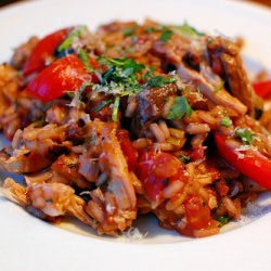 Chicken Cacciatore Risotto