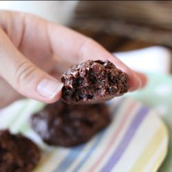 Double Chocolate Brownie Cookies