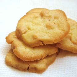 Lemon-White Chocolate Cookies