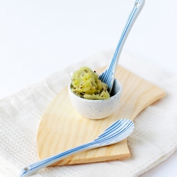 Kiwi and Pineapple Sorbets